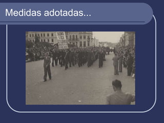 Medidas adotadas...