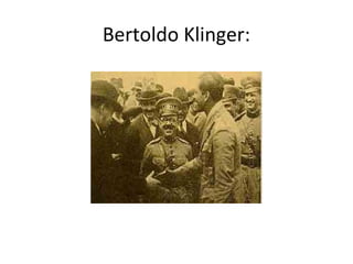 Bertoldo Klinger:
 
