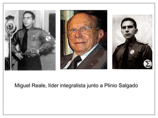 Miguel Reale, líder integralista junto a Plinio Salgado
 