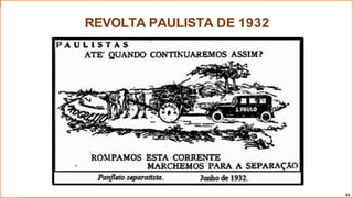 REVOLTA PAULISTA DE 1932
33
 
