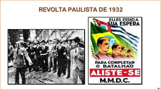 REVOLTA PAULISTA DE 1932
36
 