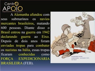 “O petróleo é nosso”Começou a campanha“O petróleo é nosso” onde e 1947 militares, nacionalistas, jornalistas e estudantes formaram um grupo que tinha como uma das principais liderançasMonteiro Lobato. 
