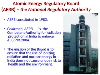 AERB AND COMPLIANCE IN NUCLEAR MEDICINE AND RADIOTHERAPYPPT.pptx
