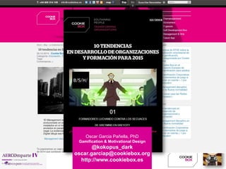You get
41 XPs
#AERCOmparte - @Cookiebox_SL
Oscar Garcia Pañella, PhD
Gamification & Motivational Design
@kokopus_dark
osc...