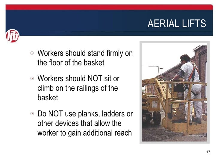Fall Protection for Aerial Lifts