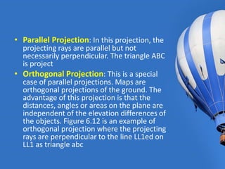 Parallel Projection Example Aerial photographs | PPTX