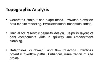 Overflow Zone Aerial Photography and Photogrammetry in Site Investigation of DAMS..pptx