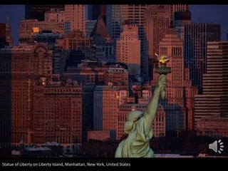 Statue of Liberty on Liberty Island, Manhattan, New York, United States
 