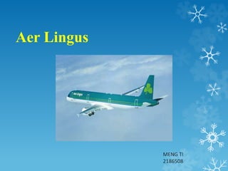 Aer Lingus
MENG TI
2186508
 