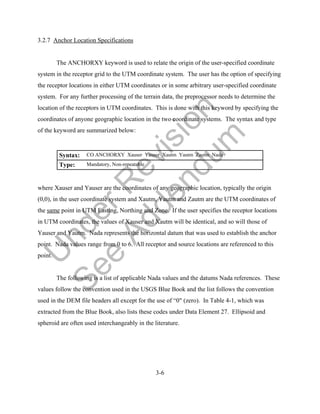 Aermap userguide under-revision | PDF