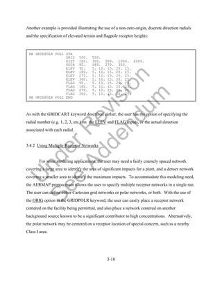 Aermap userguide under-revision | PDF