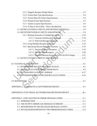 Aermap userguide under-revision | PDF