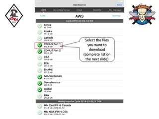 Select the files
you want to
download
(complete list on
the next slide)
 