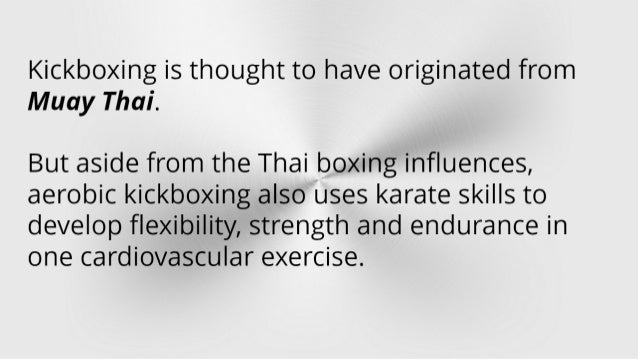 thai stamina to how increase muay And Kickboxing Get Strong Fit With Aerobic