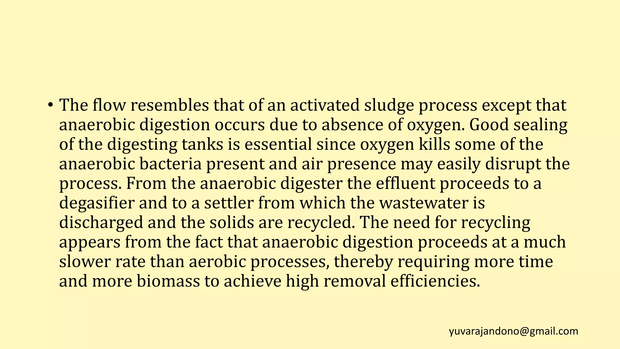 Sludge treatment by aerobic and anaerobic digestion | PPTX