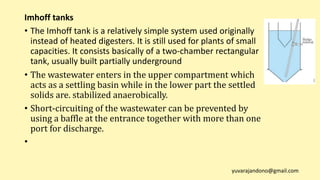 Sludge treatment by aerobic and anaerobic digestion | PPTX