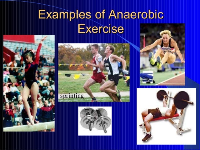 Aerobic exercise and Anaerobic exercise