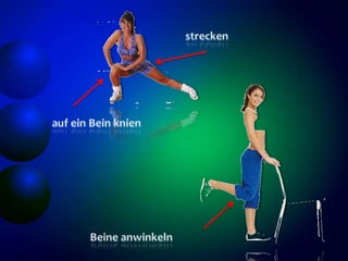 streckenauf ein Bein knienBeine anwinkeln