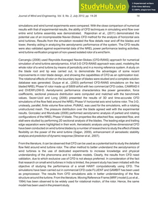 AERODYNAMIC ANALYSIS OF A SMALL HORIZONTAL AXIS WIND TURBINE USING CFD ...