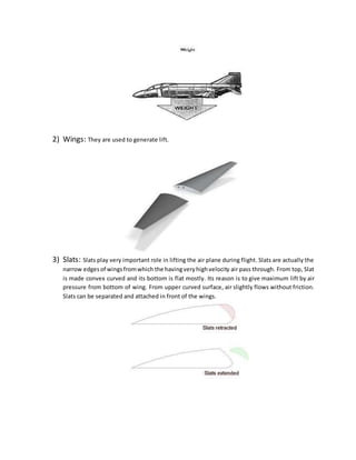 Aerodynamic design of aeroplane