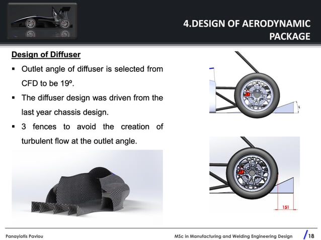 Aerodynamic Development on a Formula Student Race Vehicle | PPT
