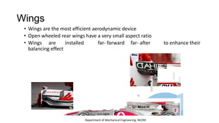 Aerodynamic optimization techniques in design of formula One car | PDF