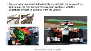 Aerodynamic optimization techniques in design of formula One car | PDF