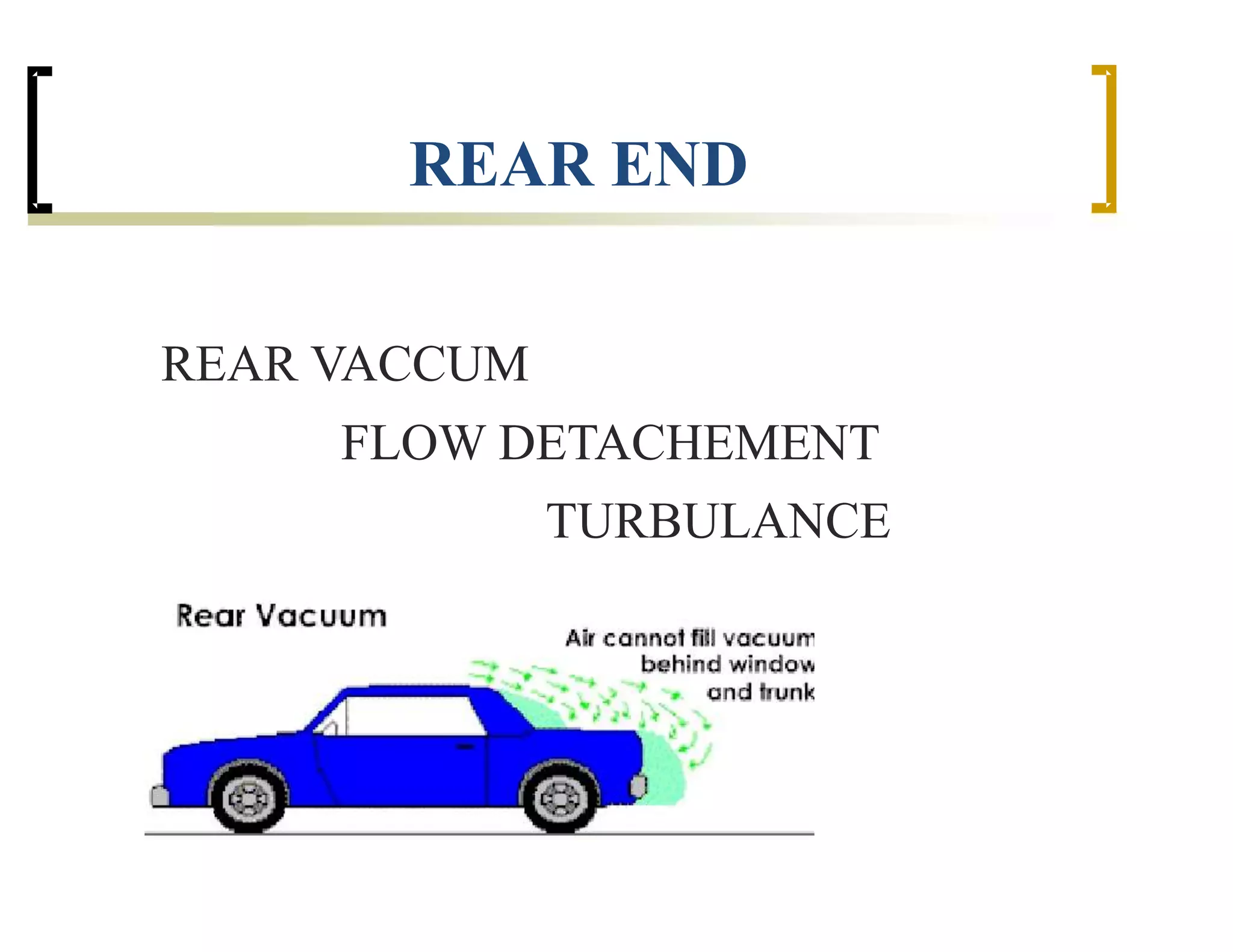Aerodynamics in cars | PPTX