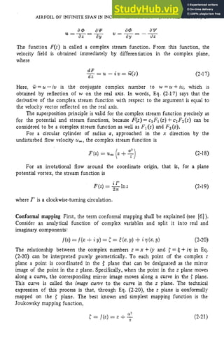 Aerodynamics Of The Airplane | PDF