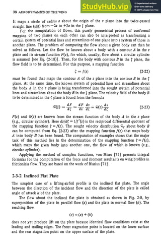 Aerodynamics Of The Airplane | PDF