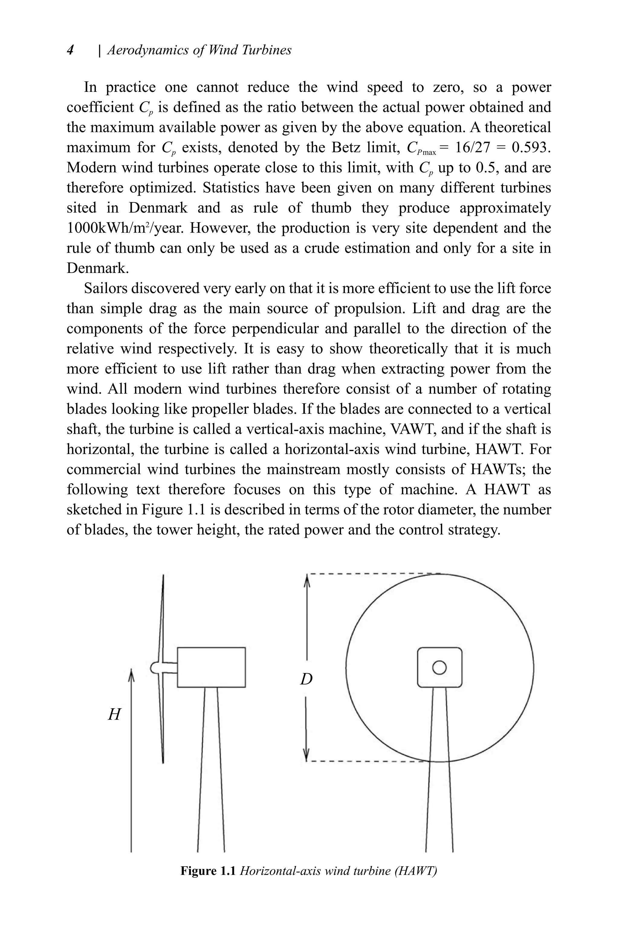 Aerodynamics of wind turbines | PDF