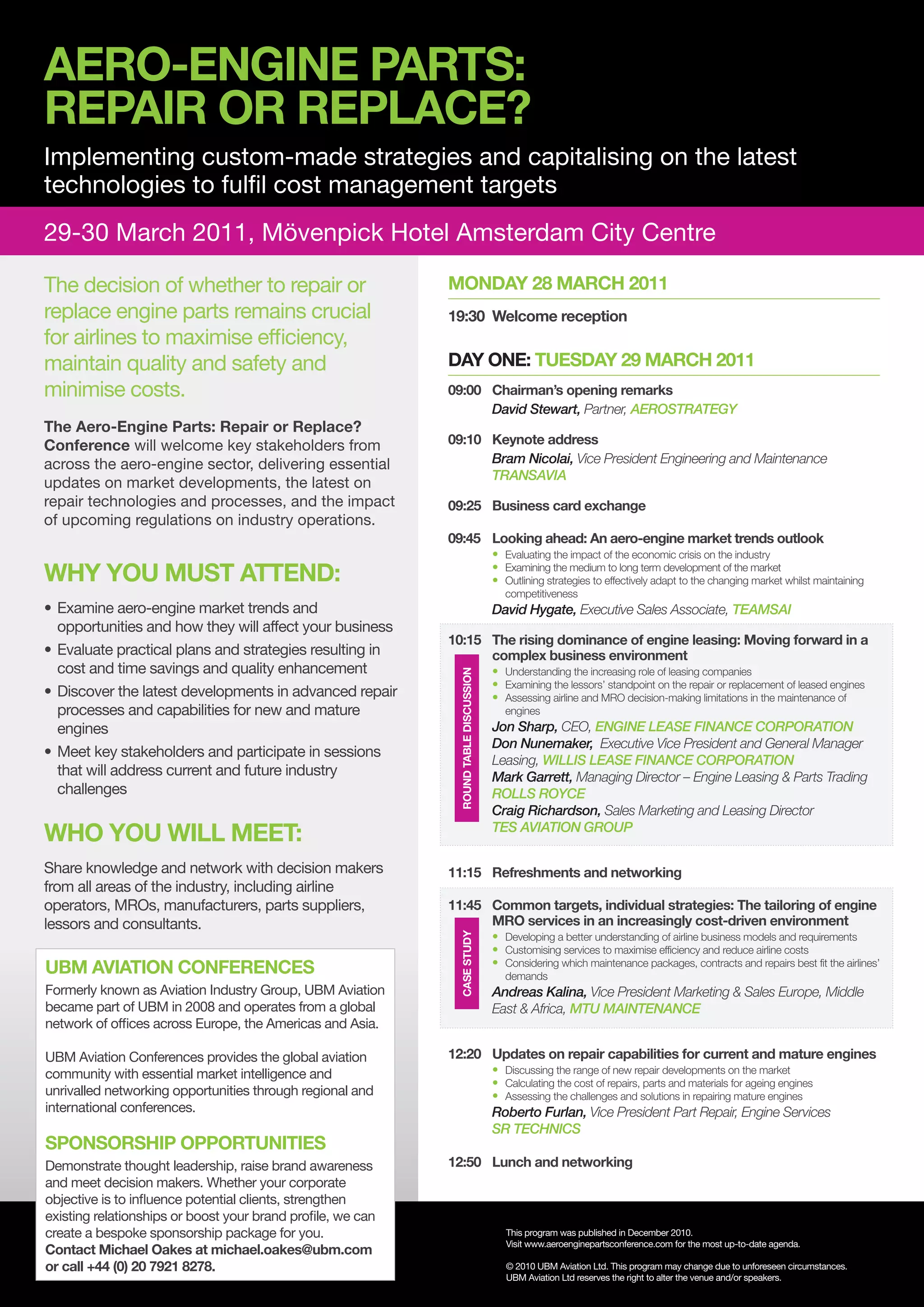 Aero-Engine Parts Conference | PDF