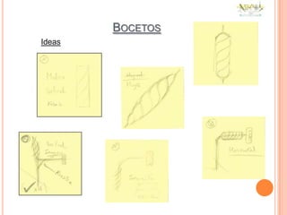 BOCETOS
Ideas
 
