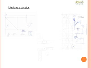 Medidas y bocetos
 