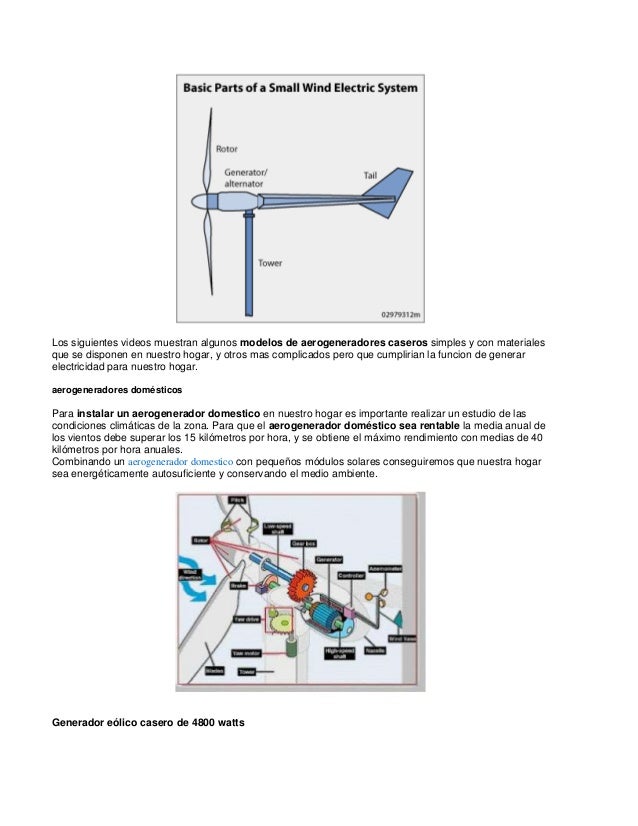 Aerogeneradores Caseros Simples Y Con Materiales En Nuestro Hogar