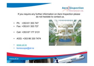 Aero Inspection Introduction | PDF