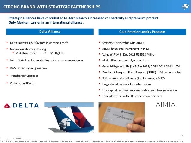 aeromexico overview presentation_august_2014 aeromexico frequent flyer program sign up