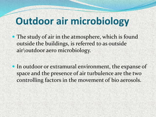 Aeromicrobiology | PPTX