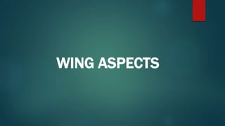 WING ASPECTS
 