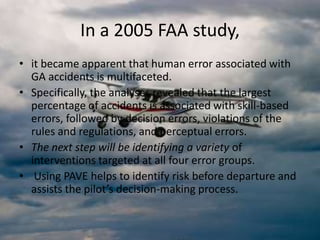 Aeronautical Decision Making And Risk Management For Pilots | PPTX