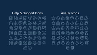 Help & Support Icons Avatar Icons
 