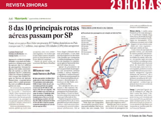 Fonte: O Estado de São Paulo 
REVISTA 29HORAS  