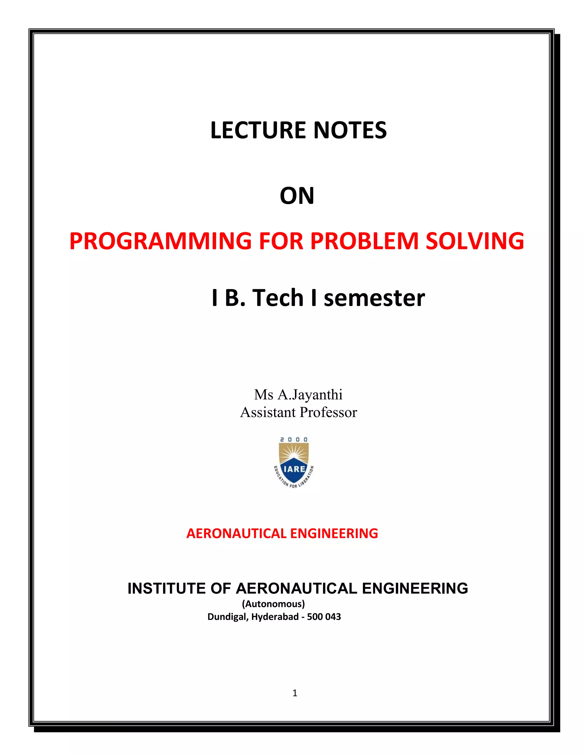 AERO_PROGRAMMING_FOR_PROBLEM_SOLVING_LECTURE_NOTES.pdf