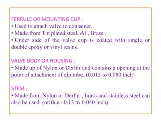 VALVE ASSEMBLY




  B.Revathi , MR college of pharmacy   19
 