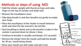 Mdi Inhaler Instructions.pdf Pharmaceutical_Aerosol Diploma Pharmacy notes | PPTX
