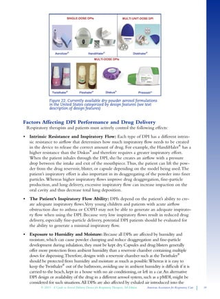 A Guide to Aerosol Delivery Devices for Respiratory Therapists | PDF