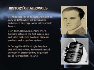 Aerosols | PPTX