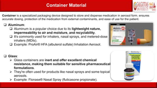 Aerosols - components and mechanism-2024 | PPTX