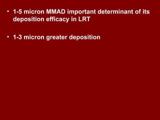 Mmad Calculation Aerosol therapy | PPT