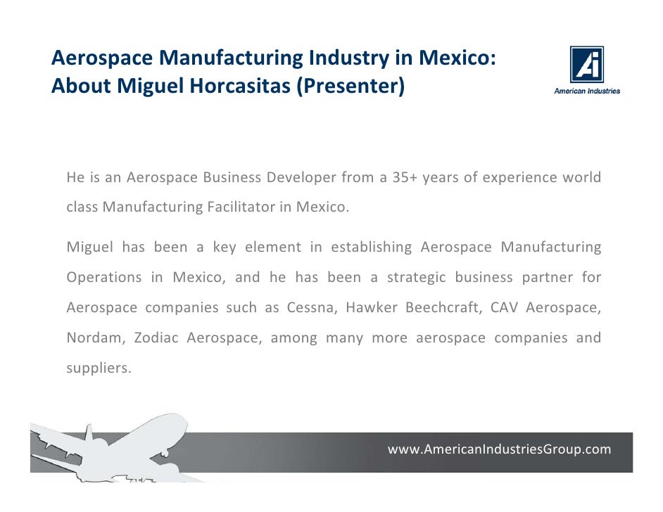 American Industries Group Mexico's Leading Manufacturing Facilitator
